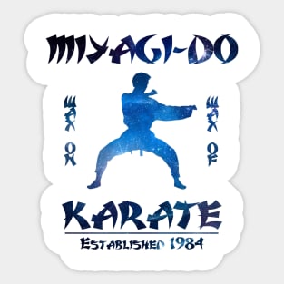 Miyagi Do Karate Kid Wax On Wax Off Sticker